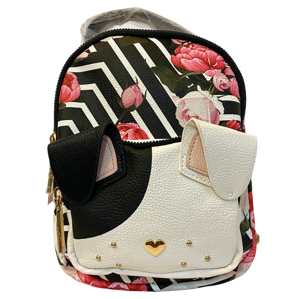 Betsey Johnson Mini Backpack & Card Case Boxed Set